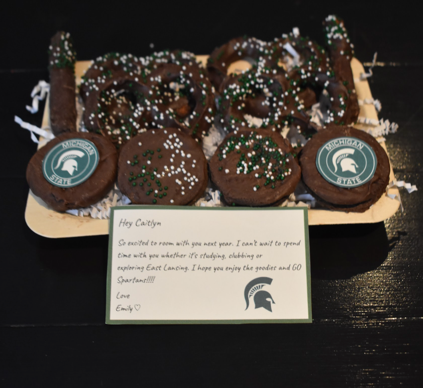 Michigan State Gift Basket